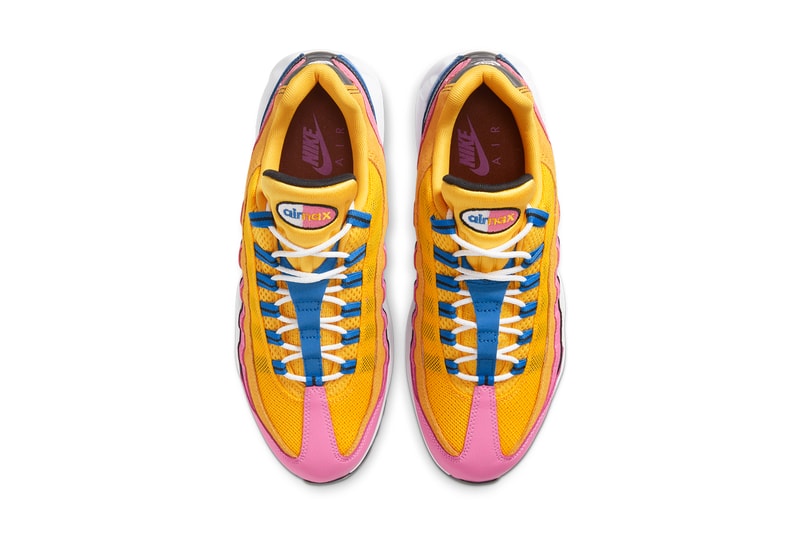 nike air max 95 university gold white pinksicle black blue CZ9170 700 release date info photos price store list