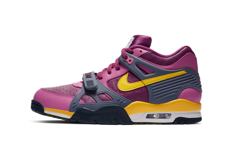 nike sportswear air trainer 3 viotech bo jackson viotech dandilion yellow viola grey slate CZ6393 500 official release date info photos price store list