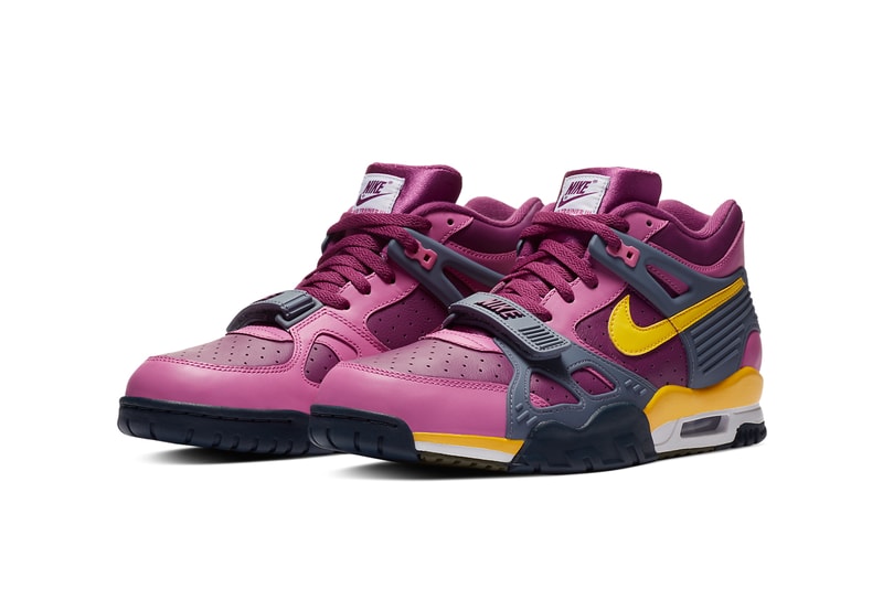 nike sportswear air trainer 3 viotech bo jackson viotech dandilion yellow viola grey slate CZ6393 500 official release date info photos price store list
