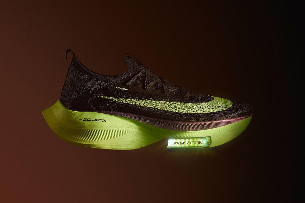 nike running air zoom alphafly next percent black electric green lime blast valerian blue CI9925 400 official release date info photos price member store list Eliud Kipchoge marathon run race sub 2 hour two time
