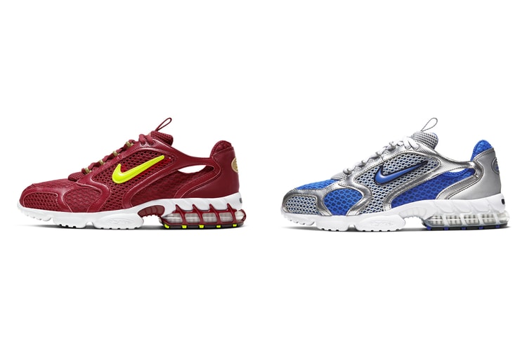 Nike Air Zoom Spiridon Cage 2 Appears In "Team Red" and "Varsity Royal"