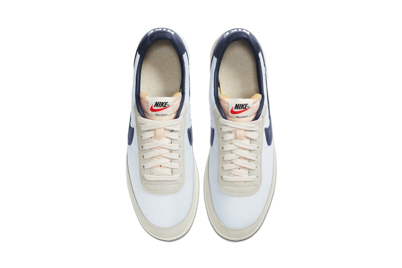 nike sportswear killshot og sp sail white navy red green Cu9180 100 101 102 release date info photos price store list nikelab jcrew j crew