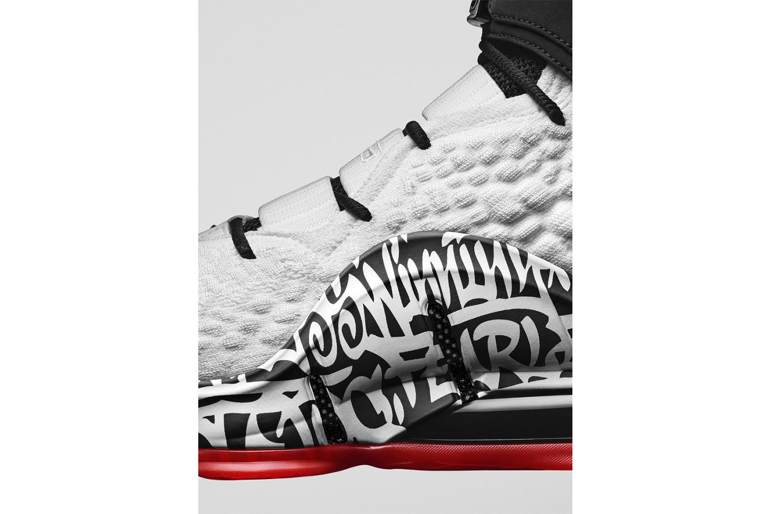 Nike LeBron 17 Graffiti Release Info CT6052-100 Date Buy Price White University Red Black Price