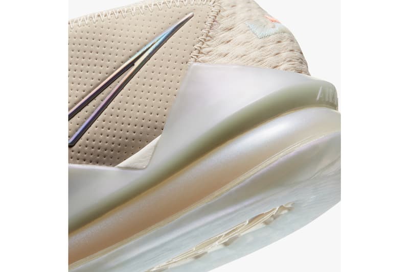 nike basketball lebron james 17 low light cream multi color grey blue CD5007 200 release date info photos price