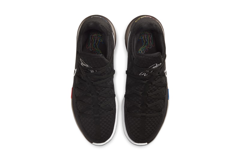 nike basketball lebron james 17 low black multicolor white CD5006 002 olympic rings release date info photos price store list