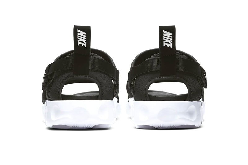 Nike Owaysis Triple Black black white spring summer 2020 collection menswear streetwear active sportswear swoosh sandals slides footwear CT5545 002 outdoor trek hiking