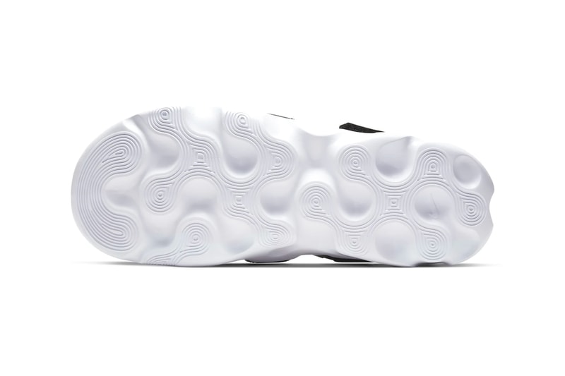 Nike Owaysis Triple Black black white spring summer 2020 collection menswear streetwear active sportswear swoosh sandals slides footwear CT5545 002 outdoor trek hiking