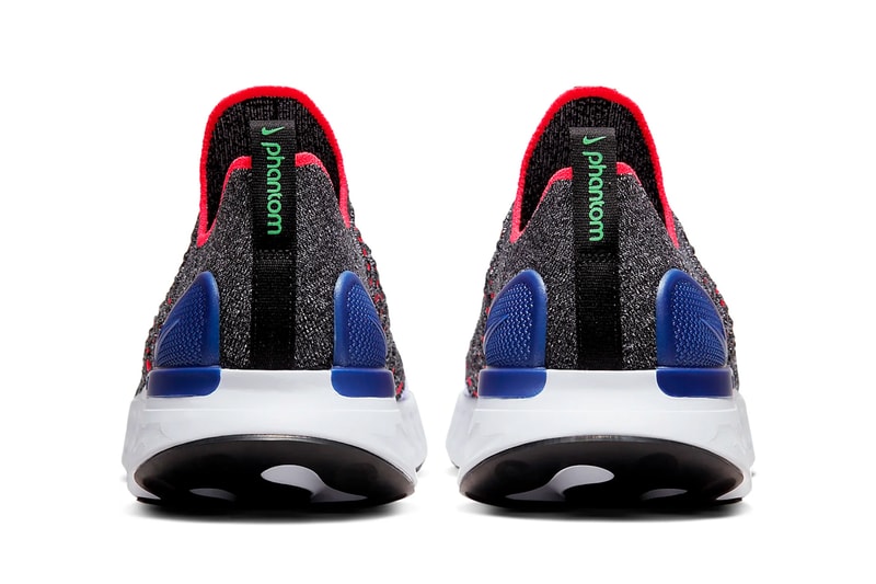 nike react phantom run flyknit 2 black orbit red sparkle green white blue CJ0277 002 release date info photos price