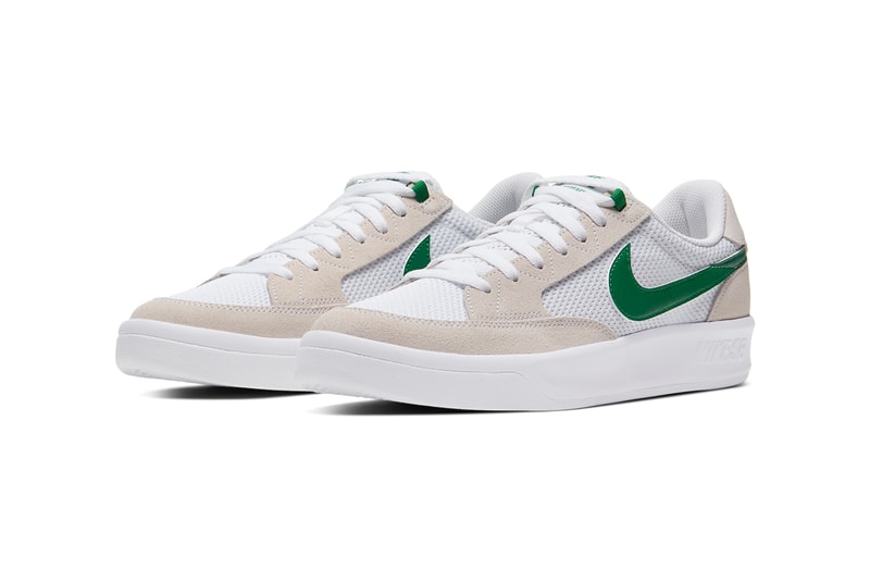 nike sb skateboarding adversary tennis shoe white pine green photo blue midnight navy university red black CJ0887 102 103 400 100 release date info photos price store list