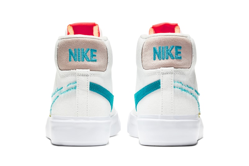 nike sb blazer mid edge summit white oracle aqua obsidian mist midnight navy fossil CI3833 101 401 release date info photos price store list