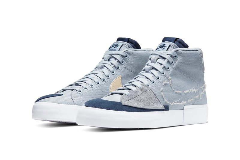 nike sb blazer mid edge summit white oracle aqua obsidian mist midnight navy fossil CI3833 101 401 release date info photos price store list
