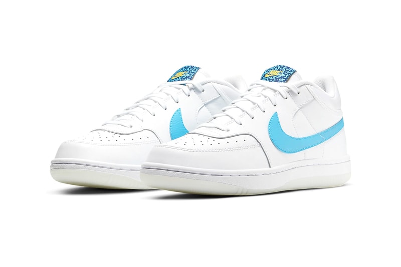 Nike Sky Force 3 4 University Gold Blue Void Blue Fury Black White sneakers footwear menswear shoes spring summer 2020 collection trainers runners kicks