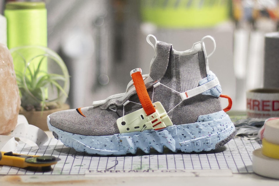 Nike releases Space Hippie footwear made from recycled factory waste