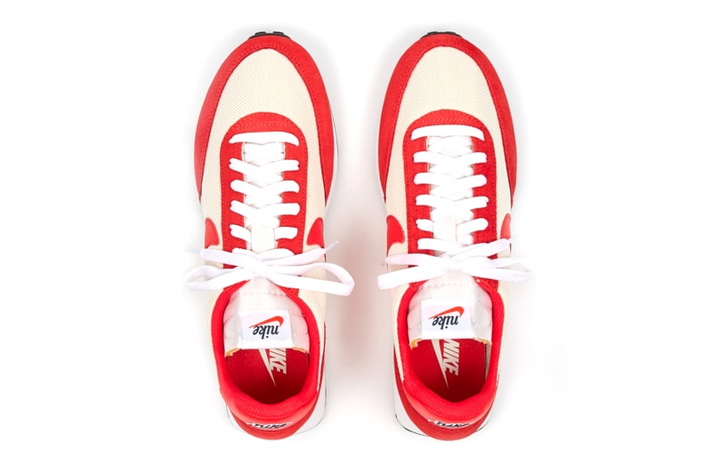 Nike Tailwind 79 OG Track Red menswear streetwear shoes sneakers footwear trainers runners retro spring summer 2020 collection sail white swoosh leather vintage retro throwback