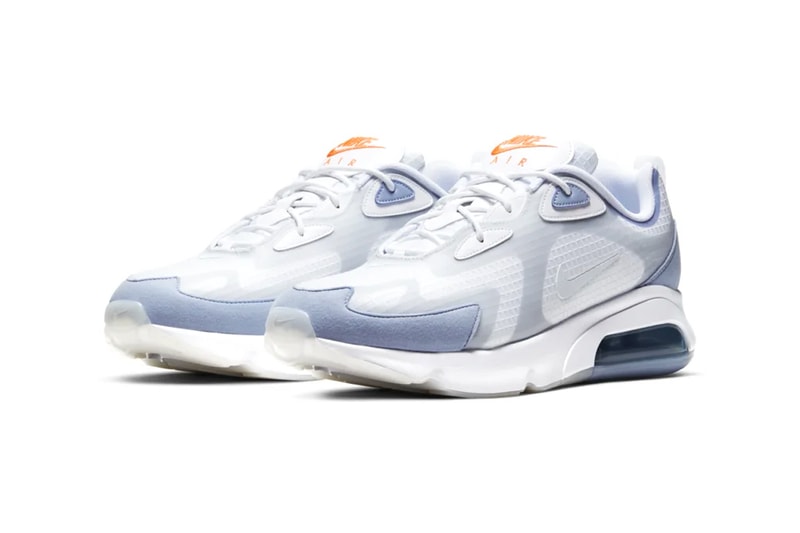Nike Air Max 200 Indigo Fog CJ0575 100 cloud white Pure Platinum menswear streetwear spring summer 2020 collection shoes footwear trainers runners sneakers kicks