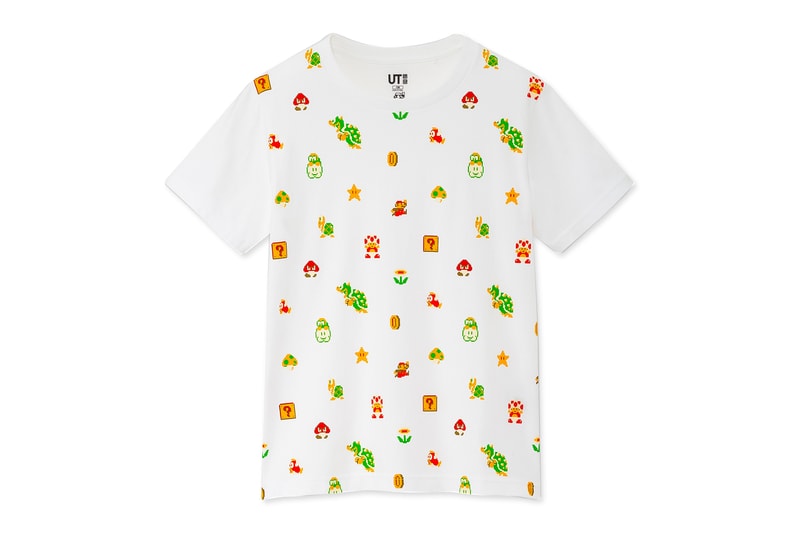 UNIQLO UT 'Super Mario' T-Shirt Collection Japanese Japan UT Uniqlo Graphic tees T-Shirts Graphic tee Luigi Mario 64 