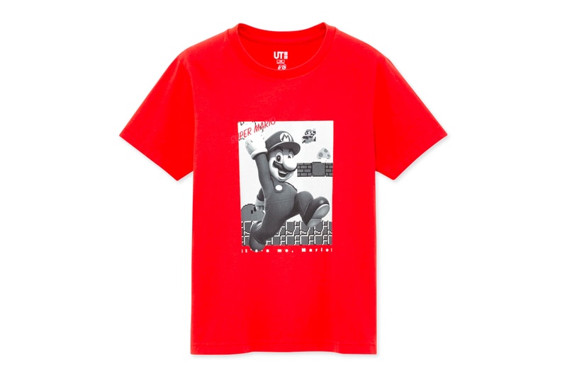 UNIQLO UT 'Super Mario' T-Shirt Collection Japanese Japan UT Uniqlo Graphic tees T-Shirts Graphic tee Luigi Mario 64 