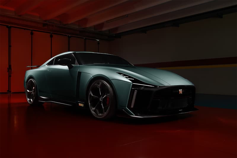 Nissan Unveils Production Example of GT-R50 by Italdesign sportscar hypercar 2020 50 cars limited edition first look R35 3.8-litre twin-turbocharged v6 