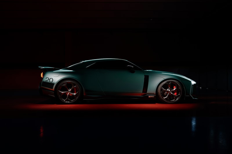 Nissan Unveils Production Example of GT-R50 by Italdesign sportscar hypercar 2020 50 cars limited edition first look R35 3.8-litre twin-turbocharged v6 