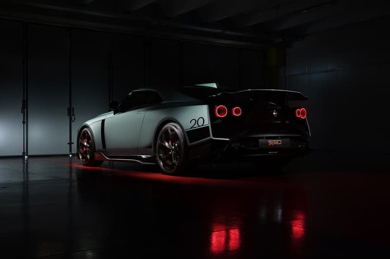 Nissan Unveils Production Example of GT-R50 by Italdesign sportscar hypercar 2020 50 cars limited edition first look R35 3.8-litre twin-turbocharged v6