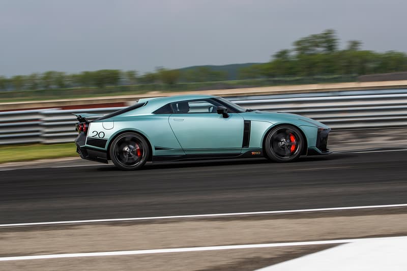 Nissan Unveils Production Example of GT-R50 by Italdesign sportscar hypercar 2020 50 cars limited edition first look R35 3.8-litre twin-turbocharged v6
