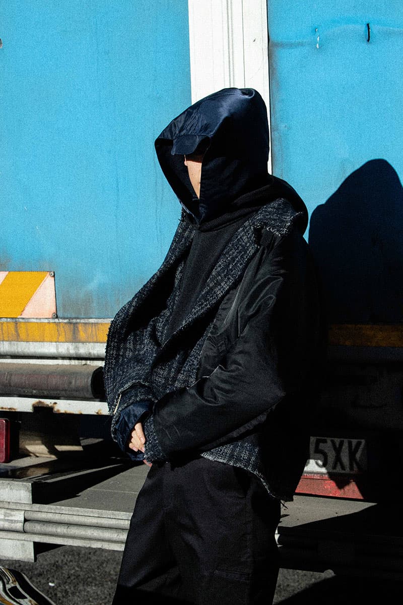 NO Fall Winter 2020 Collection menswear streetwear lookbook anonymous designers japan japanese tokyo crasik