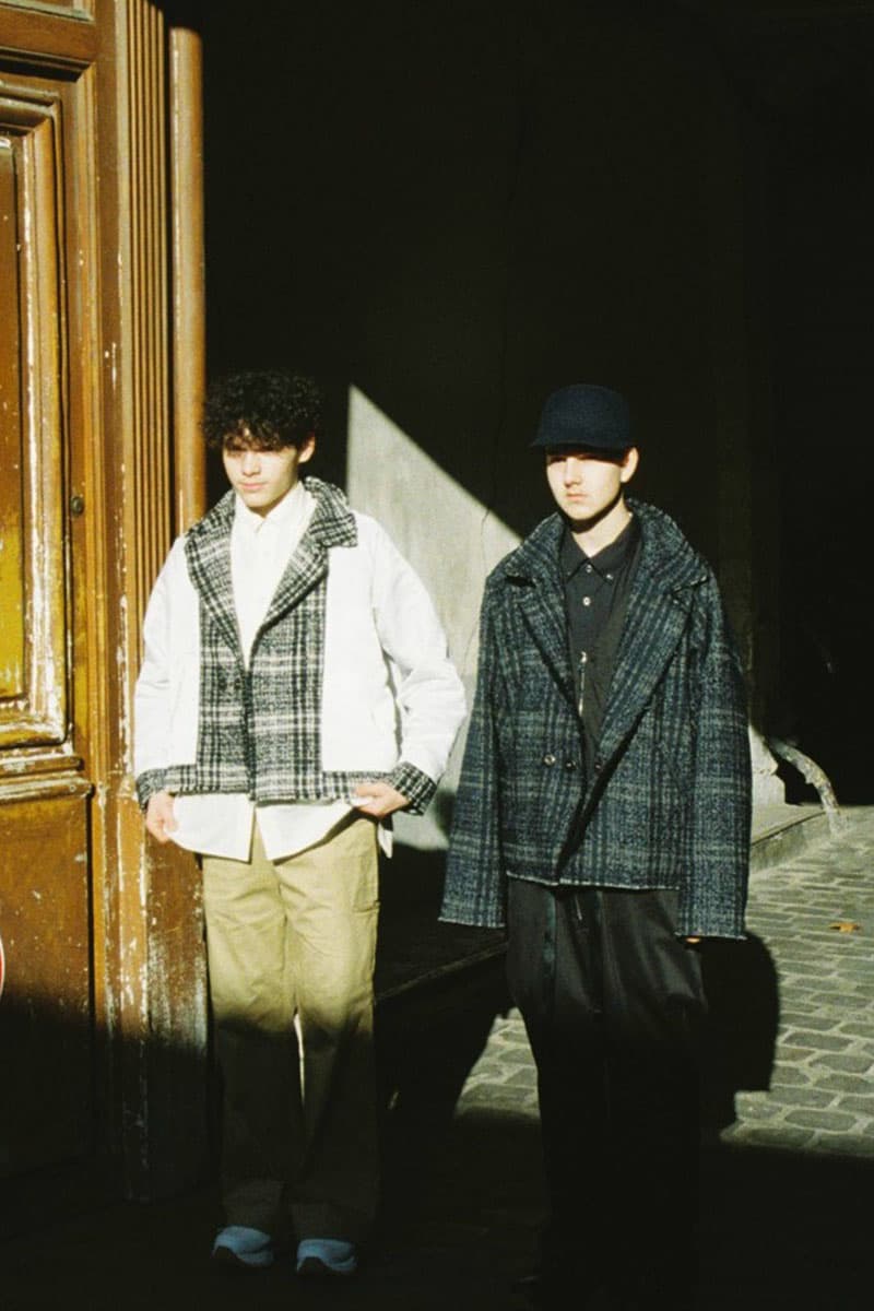 NO Fall Winter 2020 Collection menswear streetwear lookbook anonymous designers japan japanese tokyo crasik