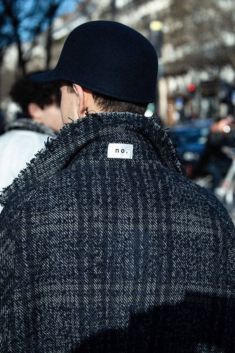 NO Fall Winter 2020 Collection menswear streetwear lookbook anonymous designers japan japanese tokyo crasik