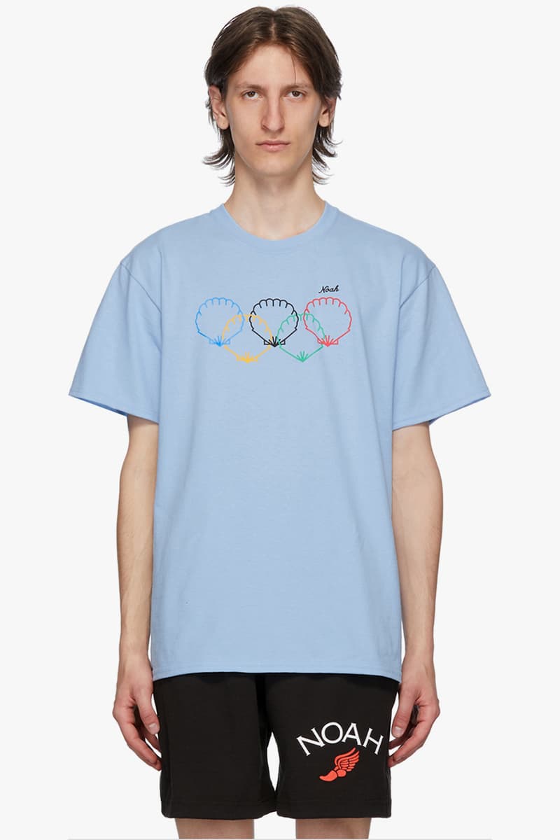 NOAH Drops Olympic-Themed "Scallop" Tees