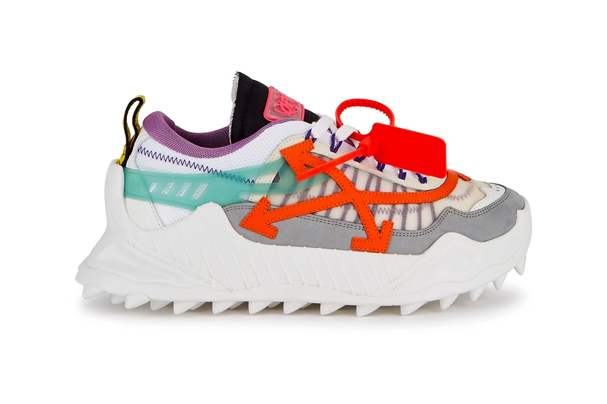 Off-White™ ODSY 1000 menswear streetwear sneakers shoes trainers runners kicks spring summer 2020 collection virgil abloh designer co white