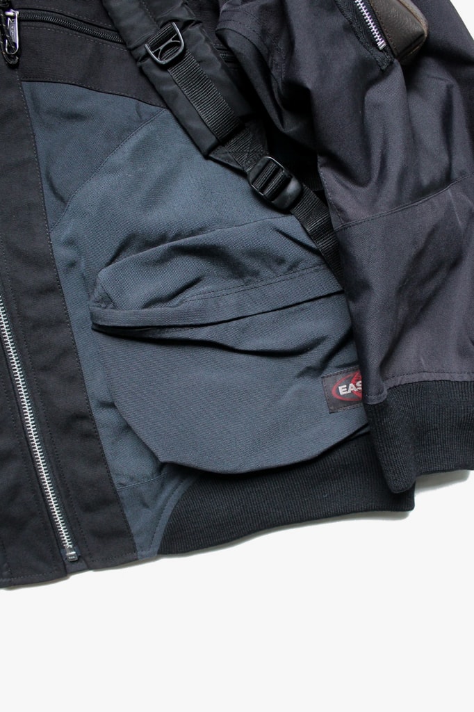 OLD PARK Upcycled Backpack Bomber, SS20 Shirts spring summer 2020 shirring kaili patchwork jacket japan