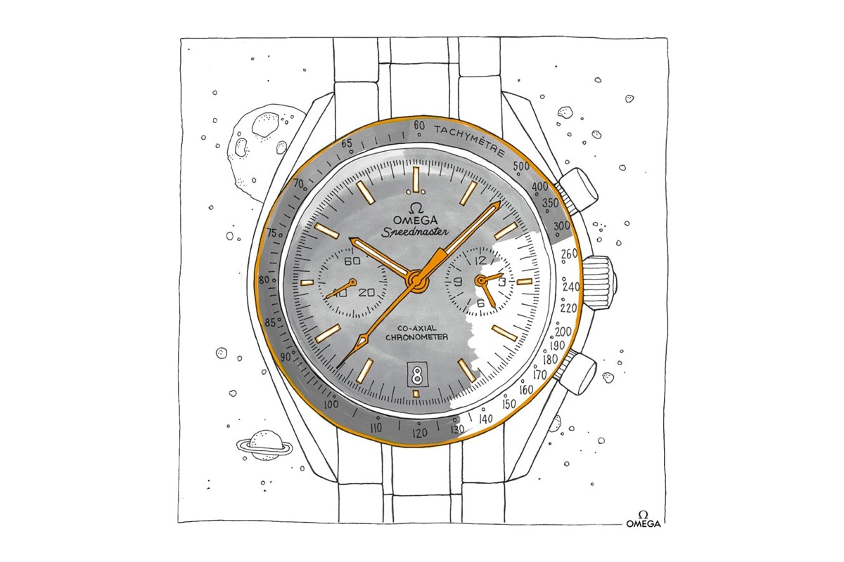 OMEGA Introduces Free Watch-Themed Coloring Book Speedmaster Constellation De Ville Seamaster Olympic swimming golfing space exploration sailing diving race car driving