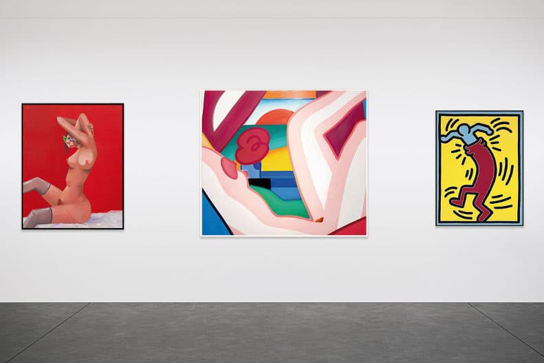 Opera Gallery "American Icons" Online Exhibition Keith Haring George Condo Paintings 1980s Street Culture New York Online Viewing Room