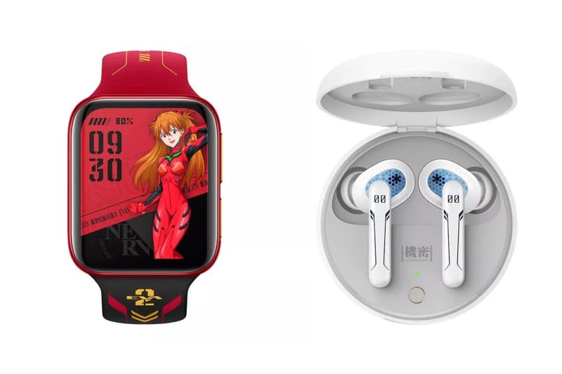 Evangelion x OPPO Reno Ace 2 Phone release smart watches anime Japanese movies Asuka Langley Soryu NERV EVA-01 smartphones Spear of Longinus Hideaki Anno