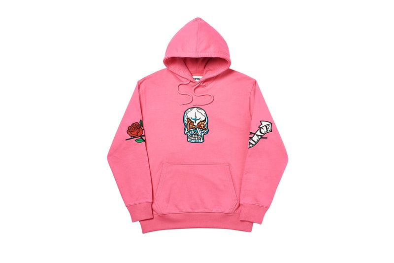 palace skateboards summer 2020 drop release 4 hesh hoodie flower embroidered shirt express cap yellow polo shirts jacket official release date info photos price store list