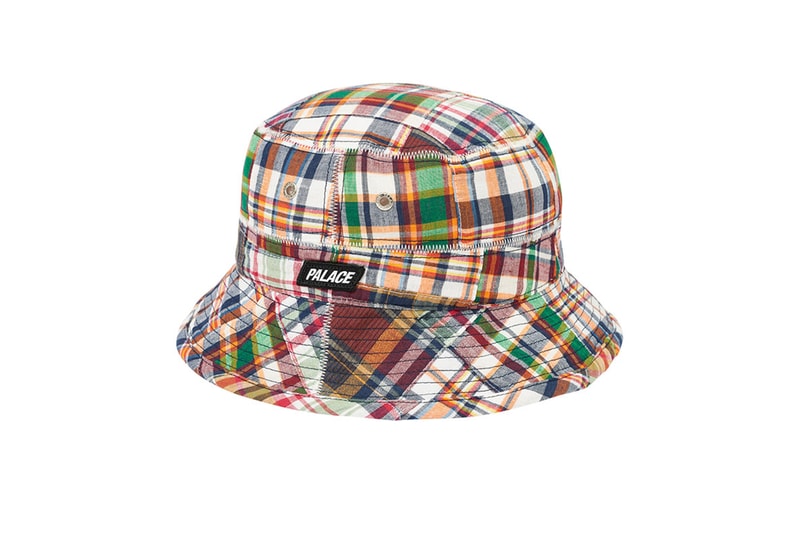 Palace Summer 2020 Hats Caps bucket safari Tri ferg logo dance control sportsjeans collection suede tartan checks