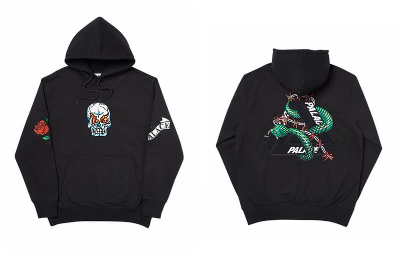 palace snake hoodie