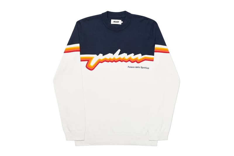 Palace Summer 2020 Knits knitwear sweater weather skull flaming logo dello Sportivo