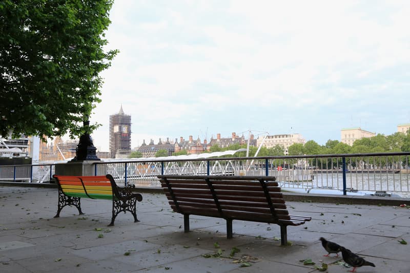paul insect rainbow benches block london furniture