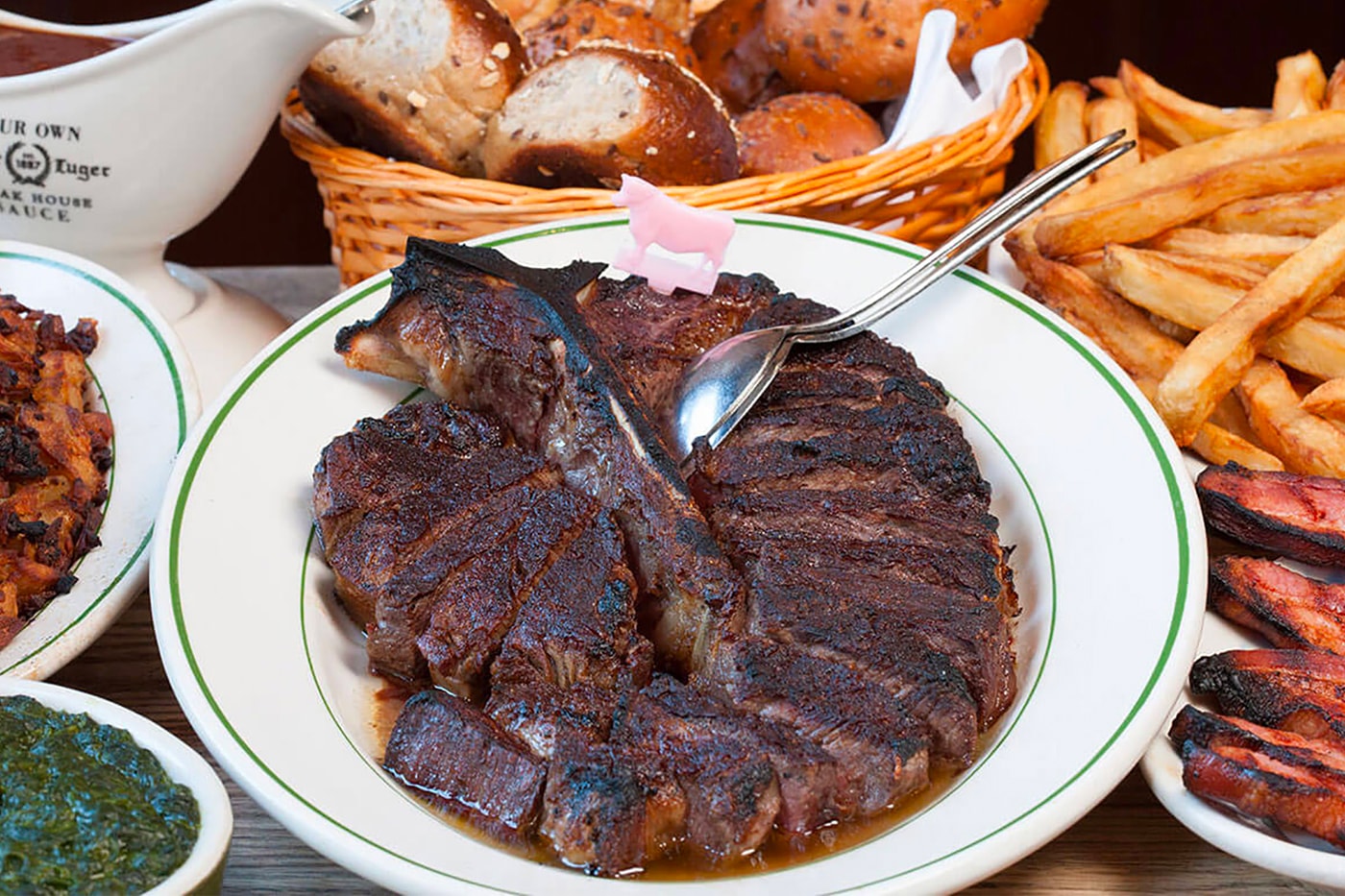 Peter Luger Dry-Aged Steak Pickup Delivery Info Caviar Credit Card Coronavirus COVID 19
