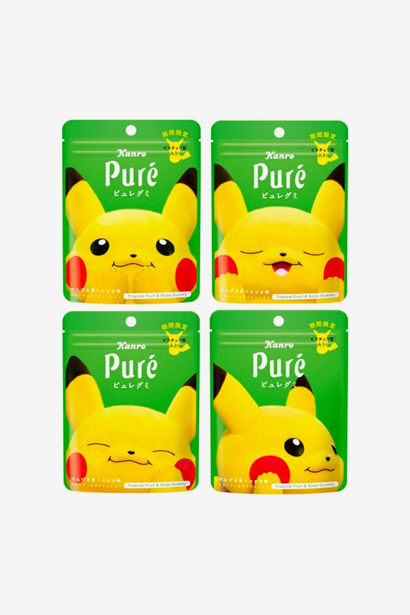 Pokemon Pikachu Pure Kanro Candy Release snacks Japan Japanese Soft candy sour power candy