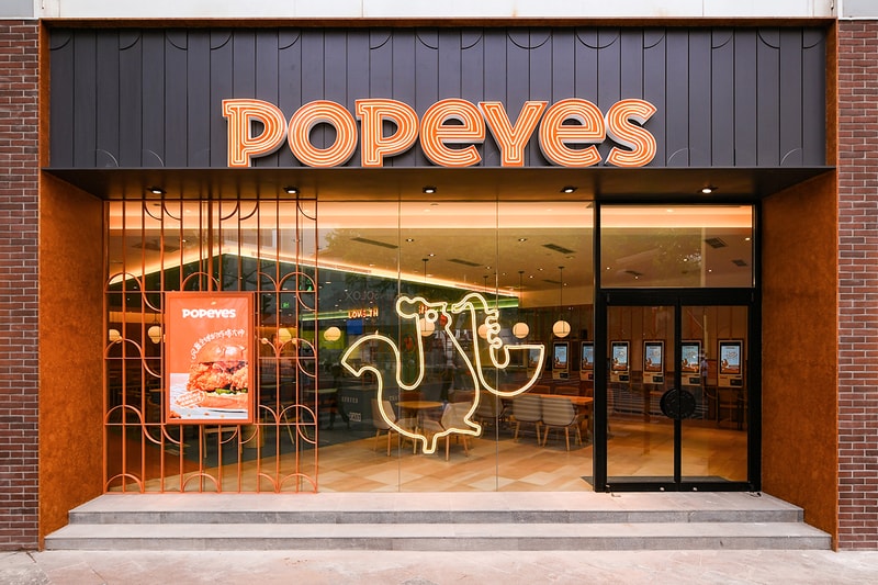 Popeyes Announces Updated Logo, Branding  Jones Knowles Ritchie louisiana kitchen chicken restaurant packaging