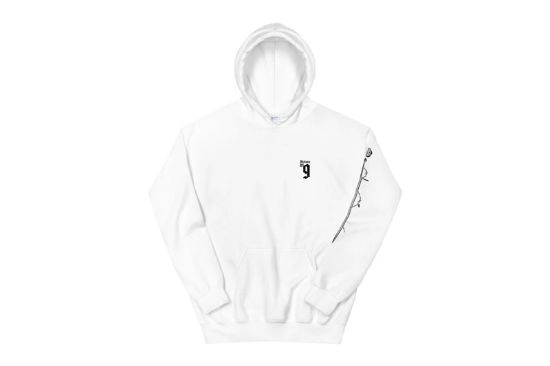 Post Malone Maison No. 9 Merch Pre-Sale Announcement Info Buy Price Hoodie T-shirt tote Cap Stickers