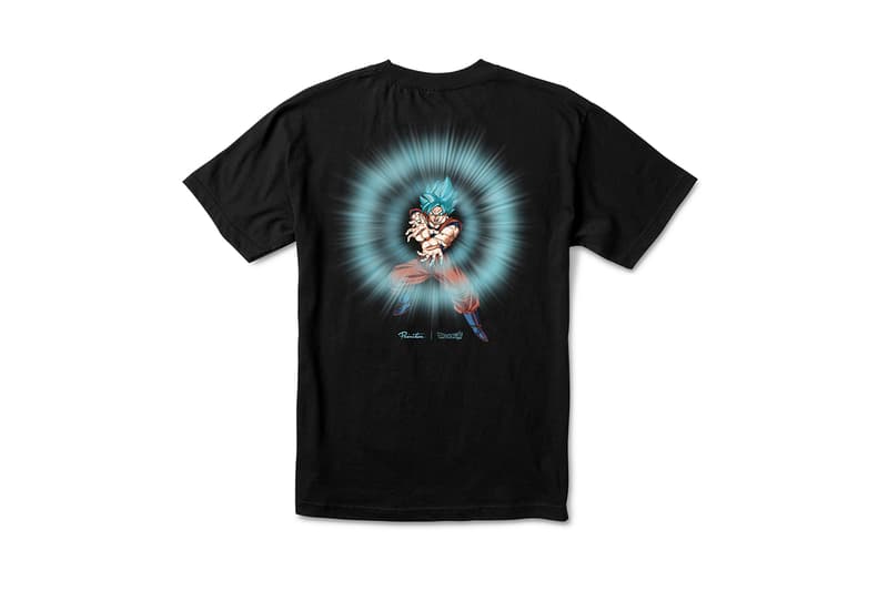 Primitive Skateboarding x Dragon Ball Super Collection release SSJ super saiyan blue Goku Frieza Golden Vegeta Android 17 18 Z fighters anime Skateboarding hoodies skate decks