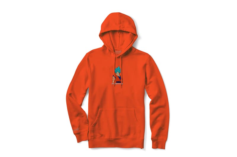 Primitive Skateboarding x Dragon Ball Super Collection release SSJ super saiyan blue Goku Frieza Golden Vegeta Android 17 18 Z fighters anime Skateboarding hoodies skate decks