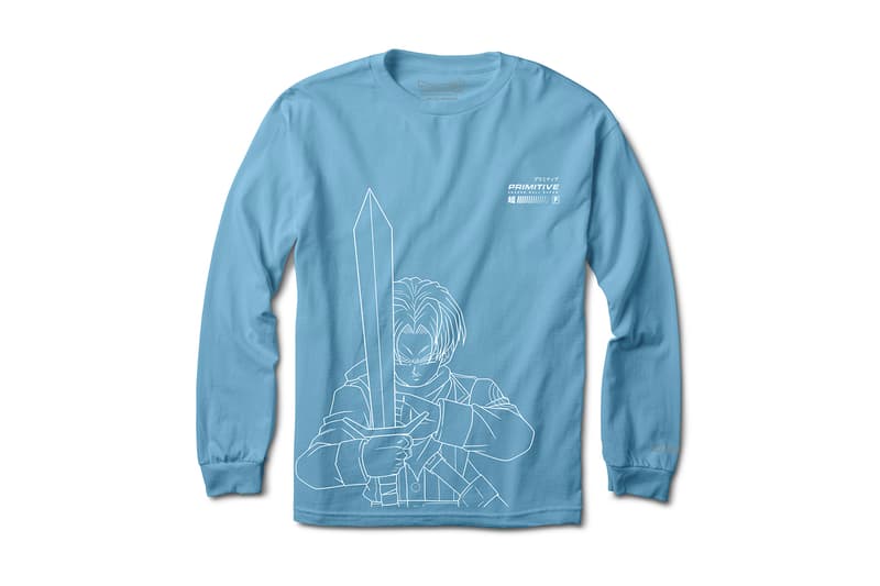 Primitive Skateboarding x Dragon Ball Super Collection release SSJ super saiyan blue Goku Frieza Golden Vegeta Android 17 18 Z fighters anime Skateboarding hoodies skate decks