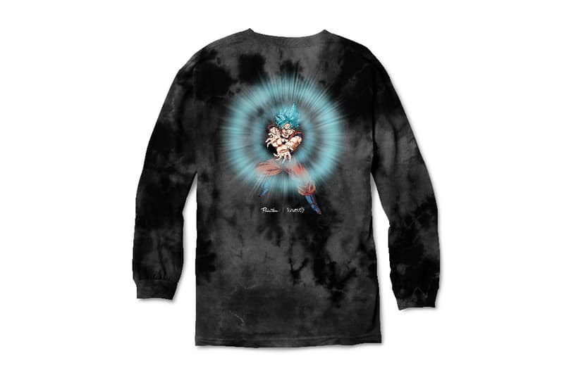 Primitive Skateboarding x Dragon Ball Super Collection release SSJ super saiyan blue Goku Frieza Golden Vegeta Android 17 18 Z fighters anime Skateboarding hoodies skate decks