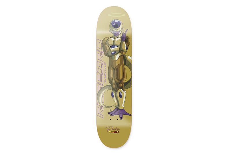 Primitive Skateboarding x Dragon Ball Super Collection release SSJ super saiyan blue Goku Frieza Golden Vegeta Android 17 18 Z fighters anime Skateboarding hoodies skate decks