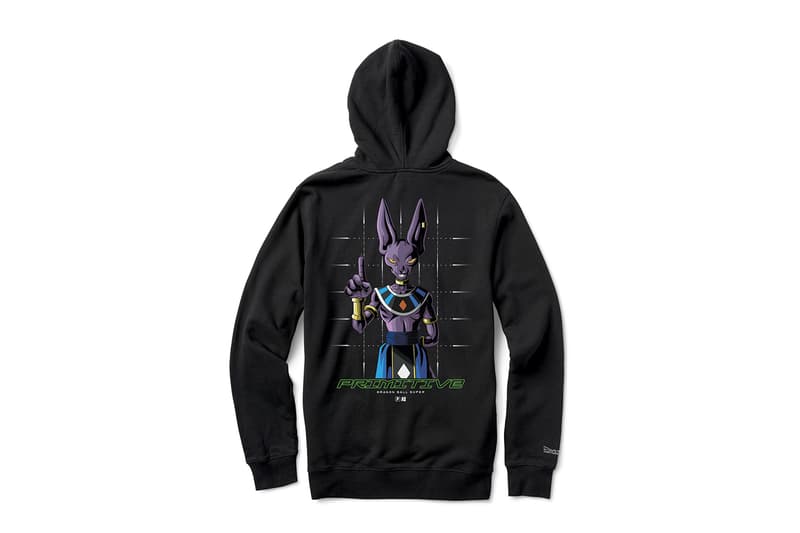 primitive skateboarding dragon ball super collection  hypebeast