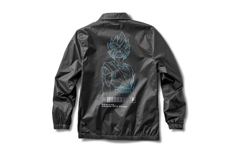 Primitive Skateboarding x Dragon Ball Super Collection release SSJ super saiyan blue Goku Frieza Golden Vegeta Android 17 18 Z fighters anime Skateboarding hoodies skate decks